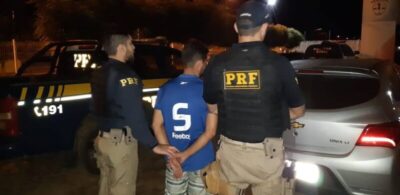 PRF apreende veículo roubado com placa clonada em Balsas (MA)