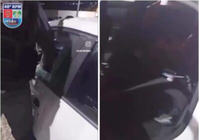 PM resgata criança trancada em carro em condomínio na Grande São Luís