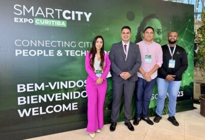 Prefeito Calvet Filho e Comitiva participam da Smart City Expo Curitiba 2023