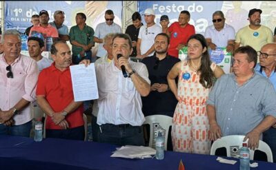 Prefeito Hilton Gonçalo fez grande festa para o trabalhador em Santa Rita