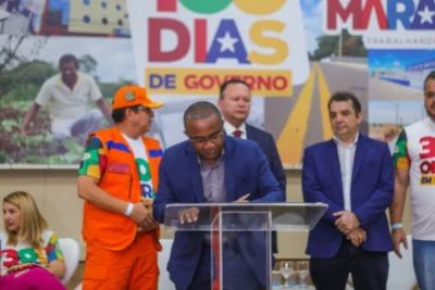 Prefeito Nivaldo Araújo assina protocolo de intenções que irão ampliar a parceria entre o município de Alcântara e o Governo do Estado