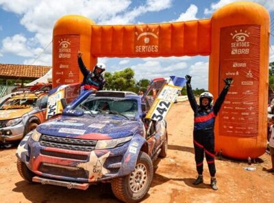 Fábio Cadasso e João Afro celebram pódio na edição épica de 30 anos Rally dos Sertões