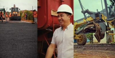 Prefeito André da RalpNet transforma Pinheiro em um verdadeiro canteiro de obras