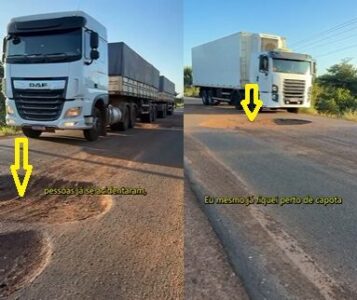 MA-020 que liga Coroatá a Vargem Grande é o retrato vergonhoso das rodovias maranhenses