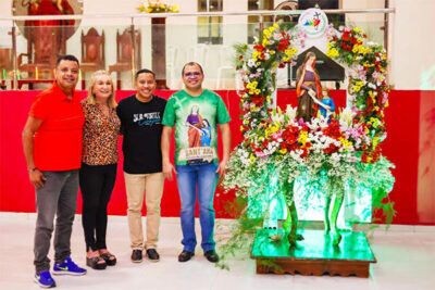Vereador Penha participa de celebrações católicas em São Luís