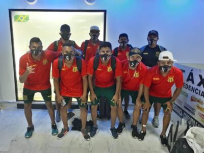 Equipe do Sampaio desembarca no Rio para a disputa do Campeonato Brasileiro