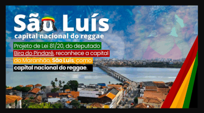 Senado Federal aprovou por unanimidade, São Luís como a Capital Nacional do Reggae