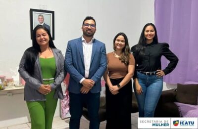 Prefeitura de Icatu, Fortalecendo parcerias em defesa das mulheres icatuenses!