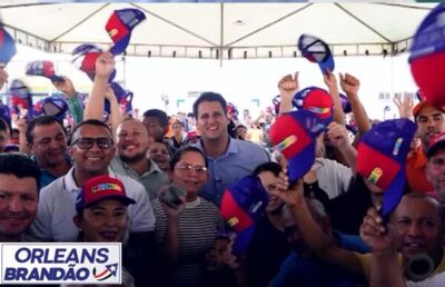 Secretário de Assuntos Municipalistas, Orleans Brandão fez entrega dos cartões Maranhão Livre da Fome, em Coelho Neto e Buriti