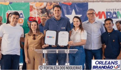 ORLEANDAS: Nesta semana Orleans Brandão reforçou ações em Fortaleza dos Nogueiras, Feira Nova e Carolina