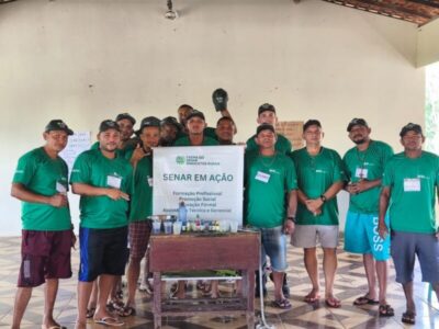 Senar promove curso de piscicultura para acolhidos da Comunidade Terapêutica Maranathá em Pinheiro