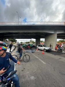 Um homem perdeu a vida após cair do Viaduto do Café,