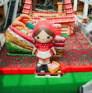 Que tal encontrar a Chapeuzinho Vermelho? A Floresta Encantada, da personagem clássica, ganha vida em shopping de São Luís