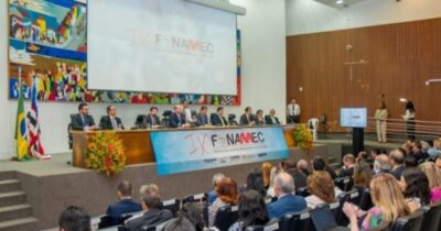 Na abertura do Fórum Nacional de Mediação e Conciliação, contou…