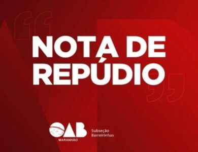 OAB de Barreirinhas repudia fala misógina de Léo Costa contra Iracema Vale