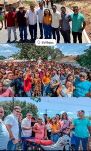 Iracema Vale participa de aniversário de Belágua com inaugurações e avanços importantes para a cidade
