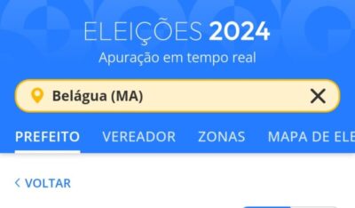 NENÉM PONTES É ELEITO PREFEITO DE BELÁGUA/MA COM 96,73% DOS VOTOS VÁLIDOS