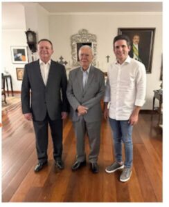 Brandão vai a Brasília em busca de melhorias para o Maranhão.