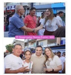 Fazendo a diferença: em Governador Nunes Freire deputada federal Detinha entrega nova Ambulância a Saúde do Município.
