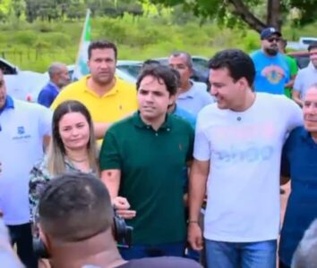 Vice- Governador do Maranhão ( Felipe Camarão) foi recebido pelo Prefeito Bruno Silva em Coelho Neto
