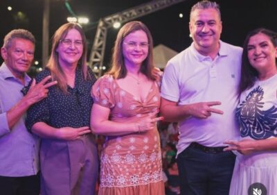 Deputada Fabiana Vilar participa do Festival do Dia das Mães em Governador Nunes Freire.