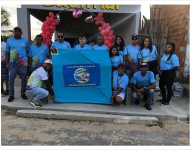Grupo amigos solidários de Araioses realiza festa das mães no bairro Cumprida.