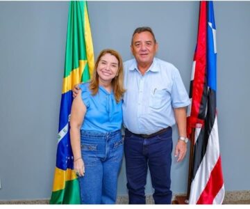 Prefeito Amin Quemel e a presidente da Assembleia Legislativa, deputada Iracema Vale, definem as últimas as ações dos 90 anos de Carutapera