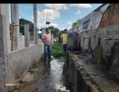 Prefeitura de Araioses fará revitalização do chafariz do bairro Conceição