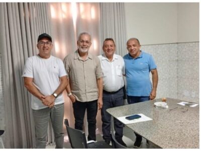 Prefeito Amin Quemel recebe convite do coordenador da UEMA para o VIII Seminário de Formação de Professores