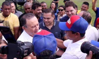 Prefeito Gilson Lima junto com vereadores prestigiam visita do Governador Carlos Brandão em Pinheiro