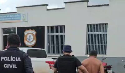 EM PINHEIRO, POLICIA CIVIL CUMPRE MANDADO DE PRISÃO CONTRA FORAGIDO DO ESTADO DE PERNAMBUCO, POR CRIME DE FEMINICIDIO