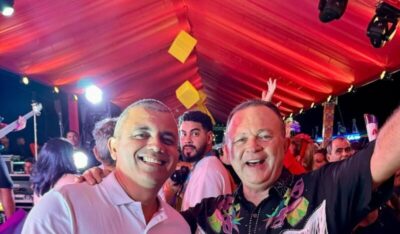 Coronel Schnneyder marca presença no Carnaval de São Luís ao Lado do governador Carlos Brandão