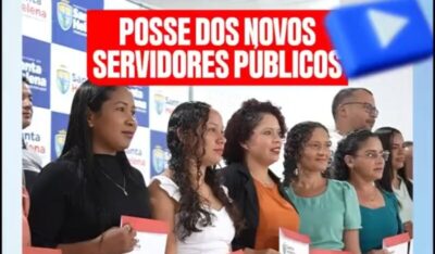 Prefeito Joãozinho Pavão convoca e dar posse a novos servidores concursados