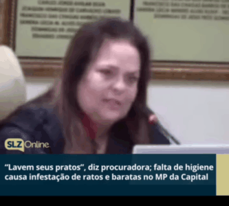 Falta de higiene em gabinetes do Ministério Público causa infestação de ratos e baratas e gera cobrança por limpeza de utensílios. Que vergonha!