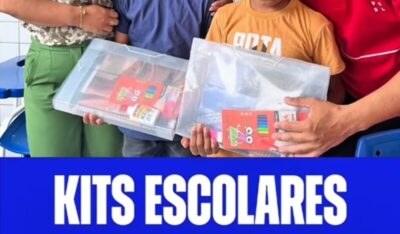 EDUCAÇÃO EM EVOLUÇÃO: alunos de Presidente Sarney ganham Kits Escolares