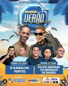 Felipe Amorim, Os Meninos de Barão e O Kanalha Pepito estão entre as atrações do Festival de Verão; confira!