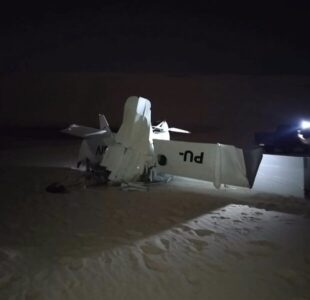 Duas pessoas morrem após queda de avião em Santo Amaro