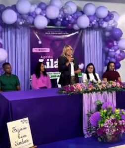 ABERTURA DA CAMPANHA AGOSTO LILÁS E LANÇAMENTO DO PROGRAMA “MULHERES EM FORMAÇÃO”.