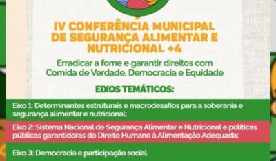 Timon realizará a IV Conferência Municipal de Segurança Alimentar e Nutricional +4