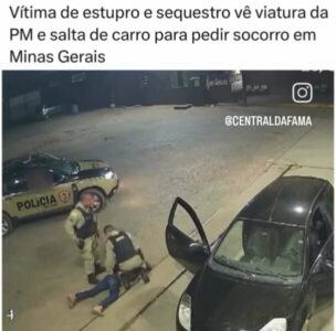 Mulher sequestrada foge do ex e é salva pela PM em MG