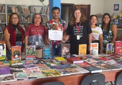 Prefeitura de Paulino Neves, recebe a visita da diretora da Biblioteca Pública Benedito Leite