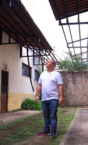 Prefeito Fred Campos anuncia recuperação do prédio ‘Titanic’; vídeo