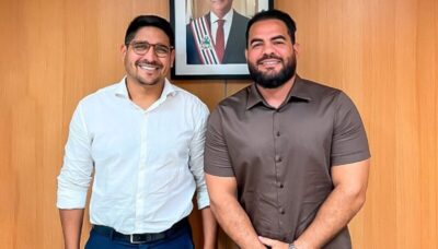 Prefeito Paulo Curió se reúne com o secretário de estado do Meio Ambiente, Pedro Chagas e discute ações da pasta para o município de Turilândia