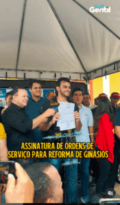 Caxias: Gentil Neto e as obras para todo lado e sua homenagem a Caxias pela sua história de luta… Assistam aos vídeos!!!