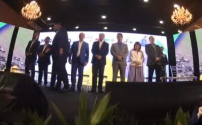 Prefeito Braide e vereador Paulo Victor não se cumprimentam em evento