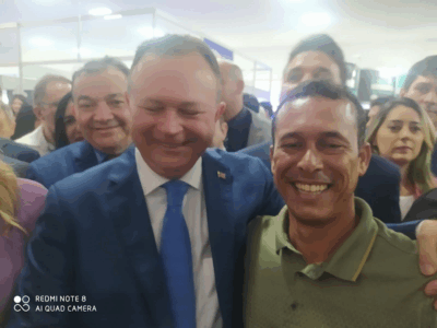 Vice prefeito da cidade de Axixá, “Léo de Ruy Vaz” participa do 1º Congresso Estadual Municipalista Maranhense