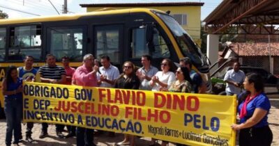 Veículo, que será utilizado para realizar o transporte escolar em…