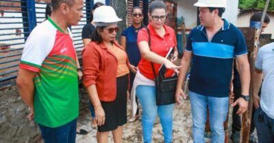 Paço do Lumiar: Prefeita Paula Azevedo vistoria obras de reforma e…