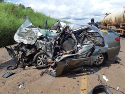 Buracos na pista causam acidente com duas mortes na BR-230 em Carolina (MA)