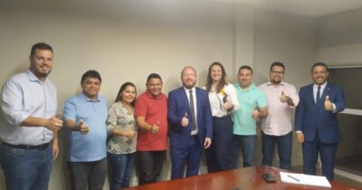 Com Apoio dos Deputados Aluísio Mendes, Othelino Neto e Toca…